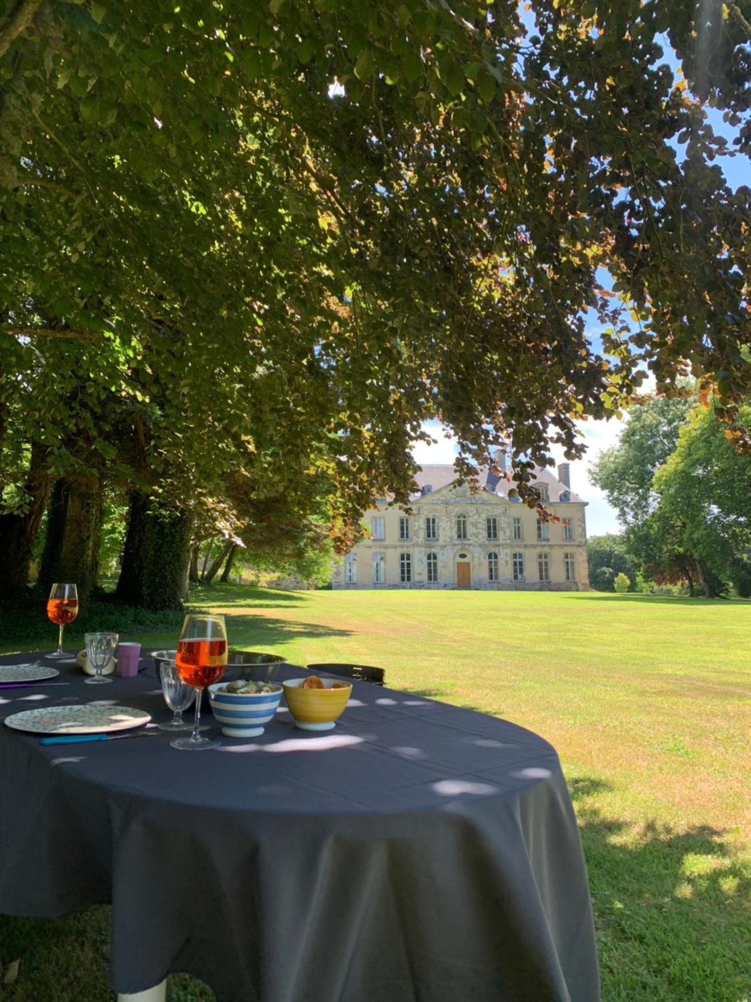 Bed and Breakfast Abbaye De Blanchelande Neufmesnil Exterior foto
